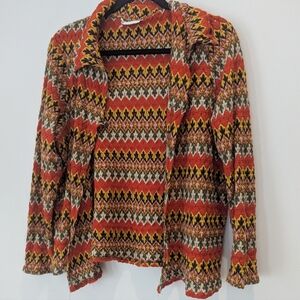 Vintage Unique Patterned Cardigan